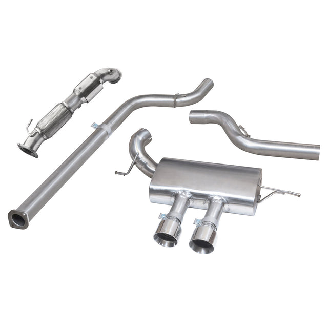 Ligne d'Echappement "Turboback" pour Ford Focus ST 250 (MK3)