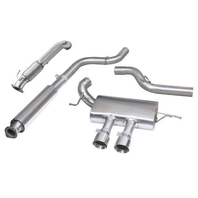 Ligne d'Echappement "Turboback" pour Ford Focus ST 250 (MK3)