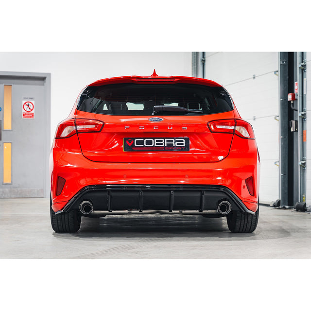 Silencieux d'Echappement Arrière ST Style Double Sortie Venom pour Ford Focus ST-Line 1.0L 125PS (Mk4)