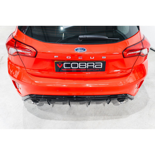 Silencieux d'Echappement Arrière ST Style Double Sortie Venom pour Ford Focus ST-Line 1.0L 125PS (Mk4)