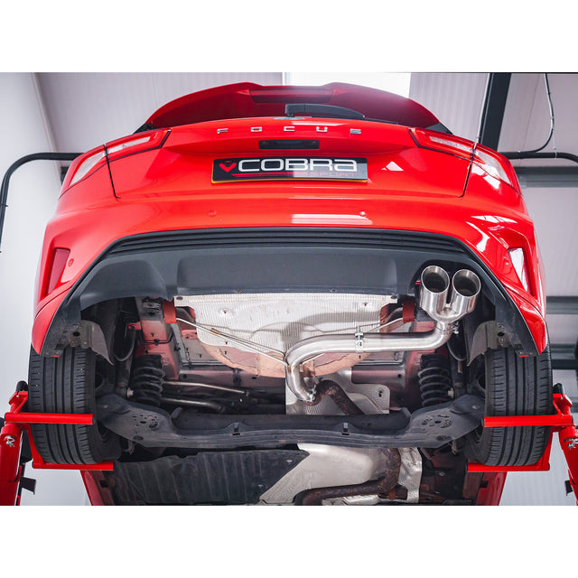 Silencieux d'Echappement Arrière Venom pour Ford Focus ST-Line 1.0L 125PS (MK4)