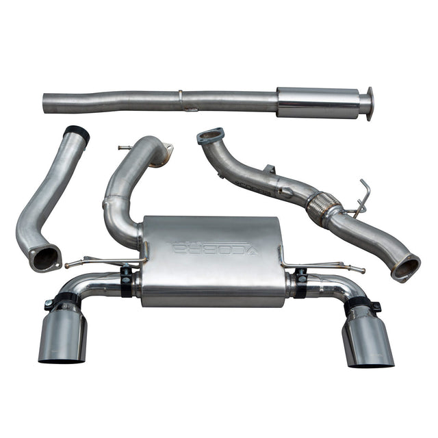 Ligne d'Echappement "Turboback" pour Ford Focus RS (MK3)
