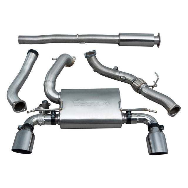 Ligne d'Echappement "Turboback" pour Ford Focus RS (MK3)