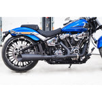 Ligne d'échappement complète 2 en 1 pour Harley-Davidson Softail