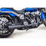 Ligne d'échappement complète 2 en 1 pour Harley-Davidson Softail
