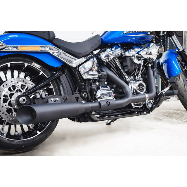 Ligne d'échappement complète 2 en 1 pour Harley-Davidson Softail
