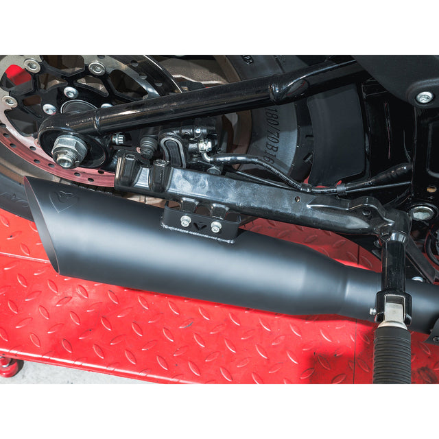 Ligne d'échappement complète 2 en 1 pour Harley-Davidson Softail