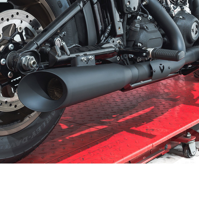Ligne d'échappement complète 2 en 1 pour Harley-Davidson Softail