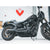 Ligne d'échappement complète 2 en 1 style GP pour Harley-Davidson Softail