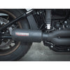 Ligne d'échappement complète 2 en 1 style GP pour Harley-Davidson Softail
