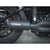 Ligne d'échappement complète 2 en 1 style GP pour Harley-Davidson Softail