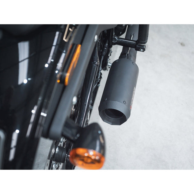 Ligne d'échappement complète 2 en 1 style GP pour Harley-Davidson Softail