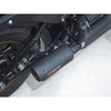Ligne d'échappement complète 2 en 1 style GP pour Harley-Davidson Softail