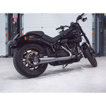 Ligne d'échappement complète 2 en 1 pour Harley-Davidson Softail