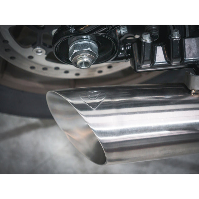 Ligne d'échappement complète 2 en 1 pour Harley-Davidson Softail