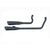 Ligne d'échappement complète 2 en 2 style fusil de chasse pour Harley-Davidson Softail