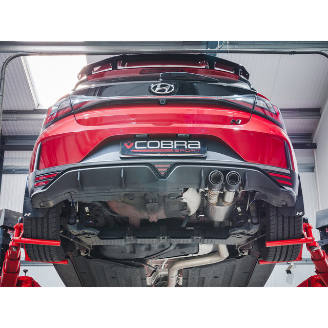 Ligne d'Echappement "Catback" avec Valve pour Hyundai i20 N