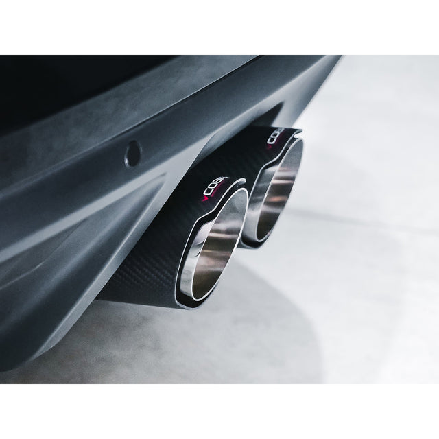 Ligne d'Echappement "Catback" avec résonateur pour Jaguar F-Type V6 (14-20).
