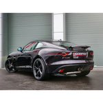 Ligne d'Echappement "Catback" avec résonateur pour Jaguar F-Type V6 (14-20).