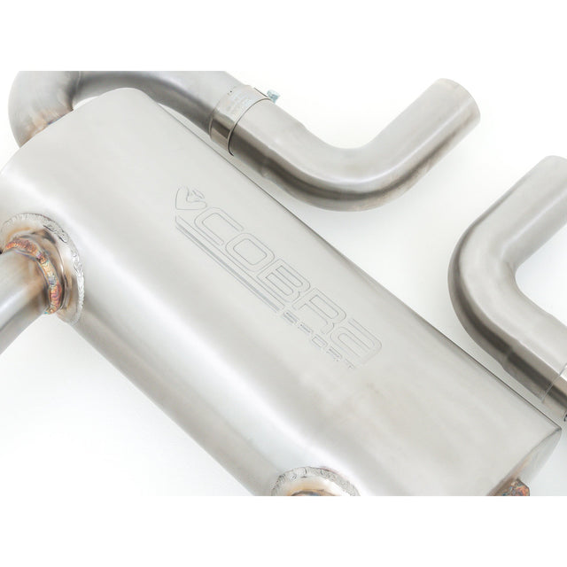 Ligne d'Echappement "Catback" avec résonateur pour Jaguar F-Type V6 (14-20).