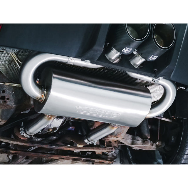 Ligne d'Echappement "Axleback" pour Jaguar F-Type V6 (14-20)