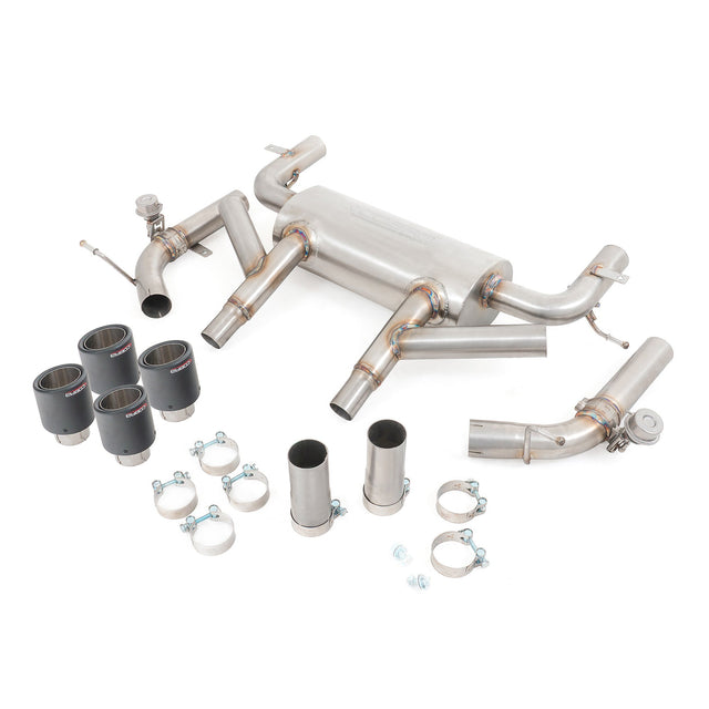Ligne d'Echappement "Axleback" avec Valve pour Jaguar F-Type V8 (14-20)