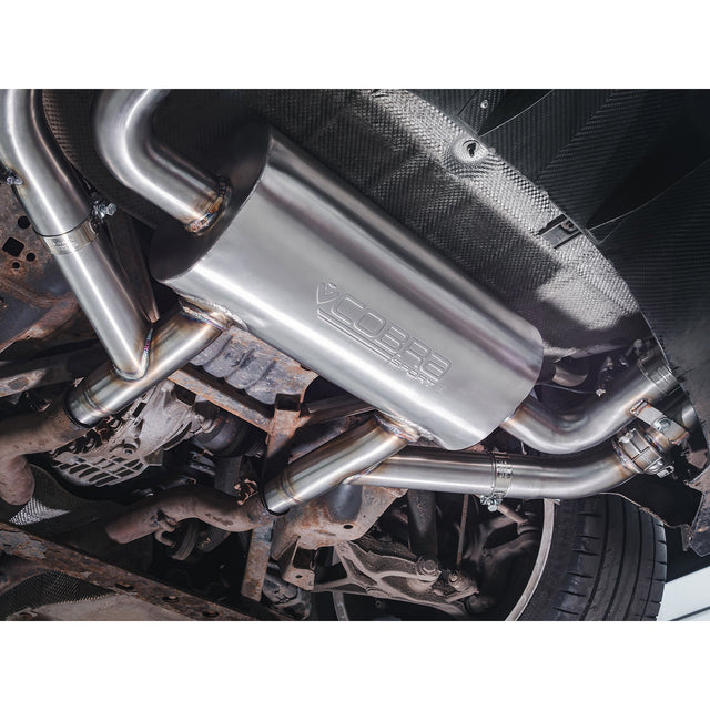 Ligne d'Echappement "Axleback" avec Valve pour Jaguar F-Type V8 (14-20)
