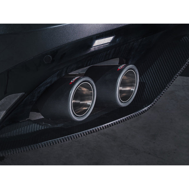 Ligne d'Echappement "Axleback" avec Valve pour Jaguar F-Type V8 (14-20)