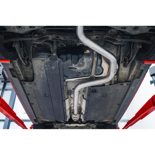 Ligne d'Echappement "Catback" avec Valve à Sortie Quadruple pour KIA Ceed GT (modèles GPF 2018-2021).