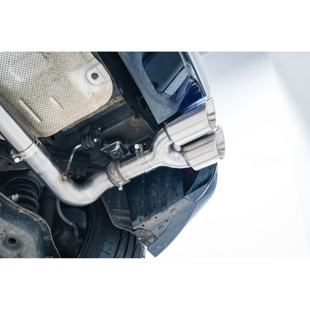 Ligne d'Echappement "Catback" avec Valve à Sortie Quadruple pour KIA Ceed GT (modèles GPF 2018-2021).