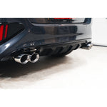 Ligne d'Echappement "Catback" avec Valve à Sortie Quadruple pour KIA Ceed GT (modèles GPF 2018-2021).