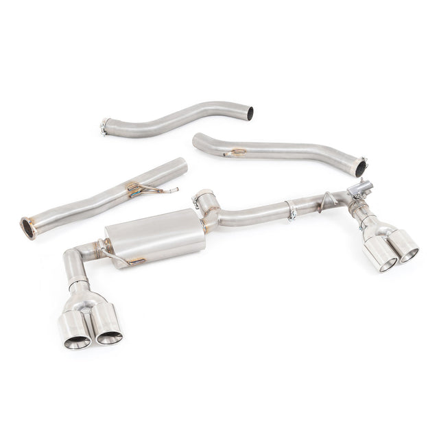 Ligne d'Echappement "Catback" avec Valve à Sortie Quadruple pour KIA Ceed GT (modèles GPF 2018-2021).
