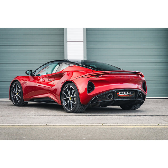 Ligne d'Echappement "Catback" avec Valve pour Lotus Emira 3.5 V6