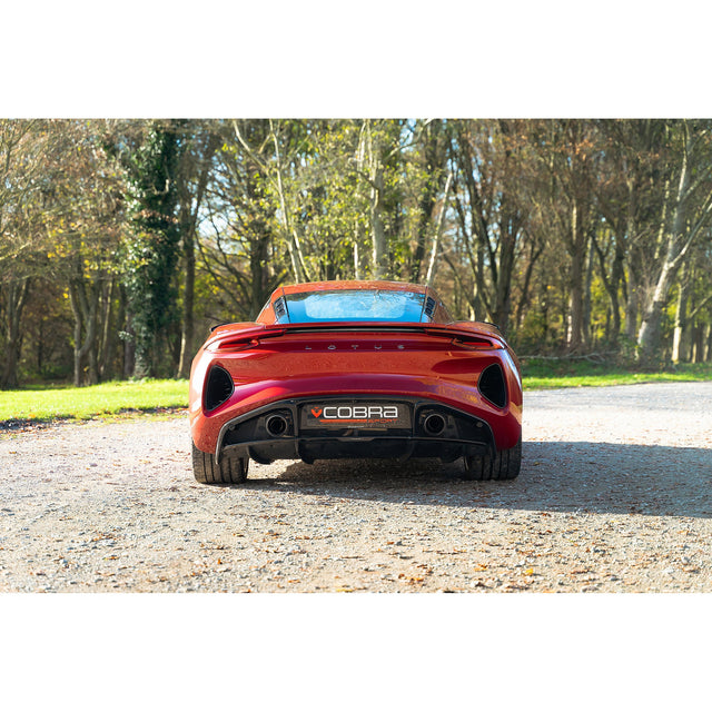 Ligne d'Echappement "Catback" avec Valve pour Lotus Emira 3.5 V6