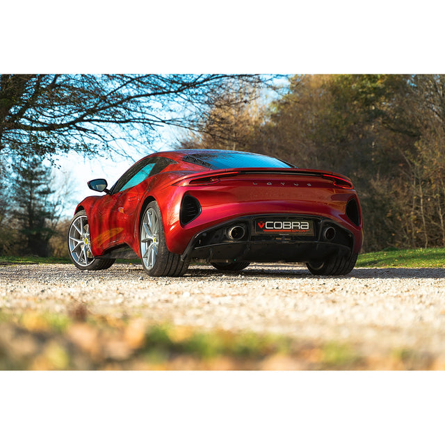 Ligne d'Echappement "Catback" avec Valve pour Lotus Emira 3.5 V6