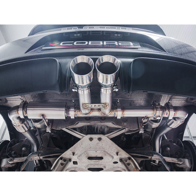 Ligne d'Echappement "Catback"/"GPFback" pour Porsche 718 2.0/2.5 Boxster/Cayman