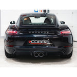 Ligne d'Echappement "Catback"/"GPFback" pour Porsche 718 2.0/2.5 Boxster/Cayman