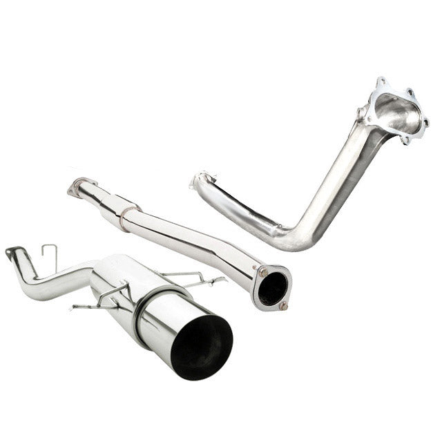 Ligne d'Echappement "Turboback" 3" Race pour Subaru Impreza WRX / STI Turbo (01-07)