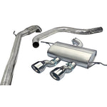 Ligne d'Echappement "Turboback" pour Seat Leon Cupra R MK2 1P 2.0 T FSI (10-12)