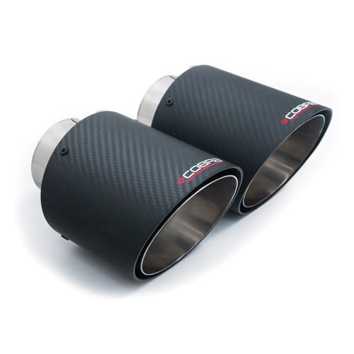 Embout(s) de Sortie(s) d'Echappement en Carbone pour Jaguar F-Type V6 (TP106-CF-2)