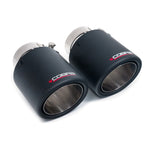 Embout(s) de Sortie(s) d'Echappement en Carbone pour  Porsche 718 (TP108-CF-2)