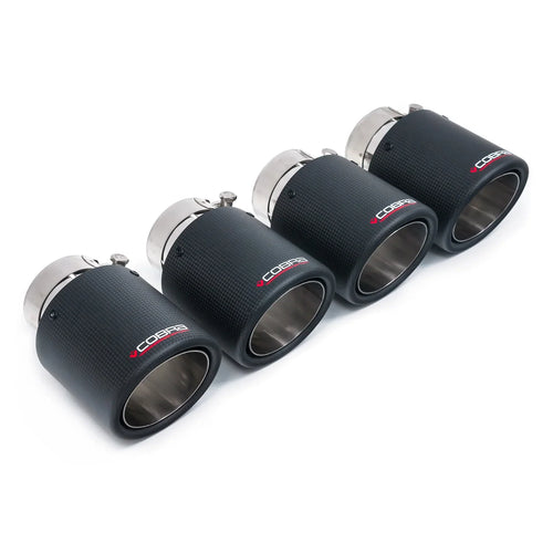 Embout(s) de Sortie(s) d'Echappement en Carbone pour Jaguar F-Type V8 (TP108-CF-4)