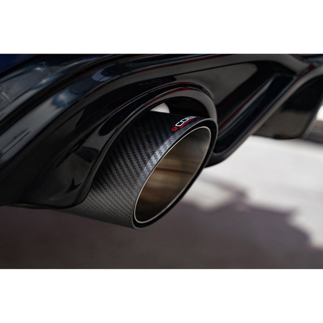 Silencieux d'Echappement "Axleback" Race GTI Style Double Sortie pour VW Golf R-Line (Mk8) 1.5 TSI (20>)