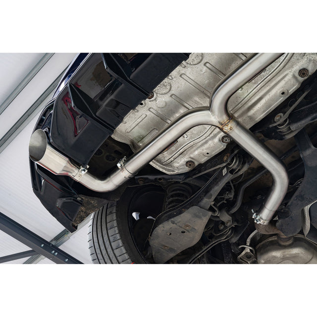 Silencieux d'Echappement "Axleback" Race GTI Style Double Sortie pour VW Golf R-Line (Mk8) 1.5 TSI (20>)