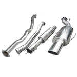Ligne d'Echappement "Turboback" pour Opel Astra G GSI Hatch (98-04)