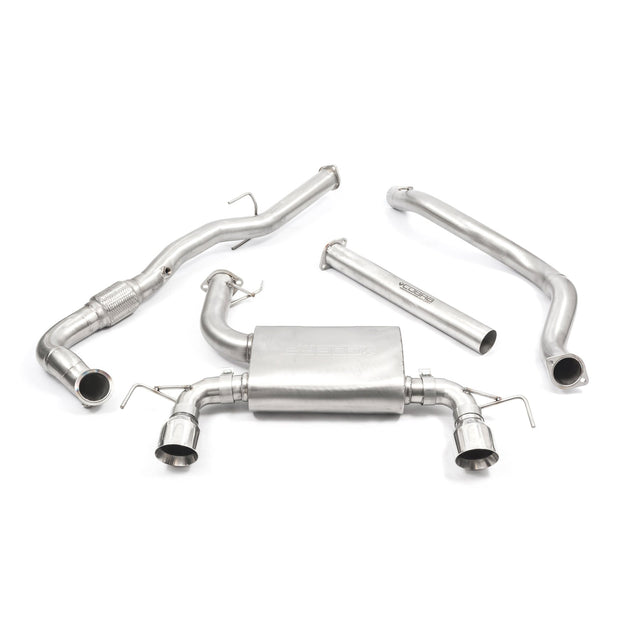 Ligne d'Echappement "Turboback" pour Opel Corsa D VXR Nurburgring (07-09)
