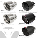 Ligne d'Echappement "Axleback" avec Valve pour Jaguar F-Type V8 (14-20)