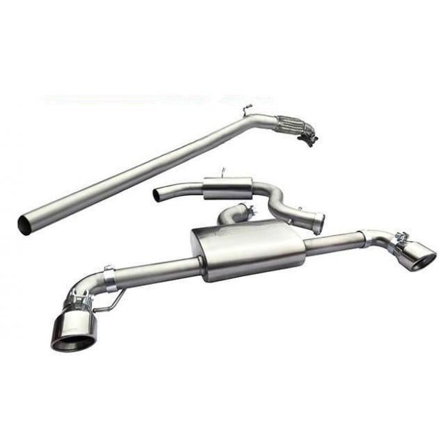 Ligne d'Echappement "Turboback" pour VW Scirocco R 2.0 TSI (09-18)
