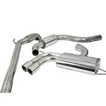 Audi A3 (8P) 2.0 TFSI 2WD Turbo Back Cobra Exhaust AU15c