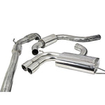 Audi A3 (8P) 2.0 TFSI 2WD Turbo Back Cobra Exhaust AU15a